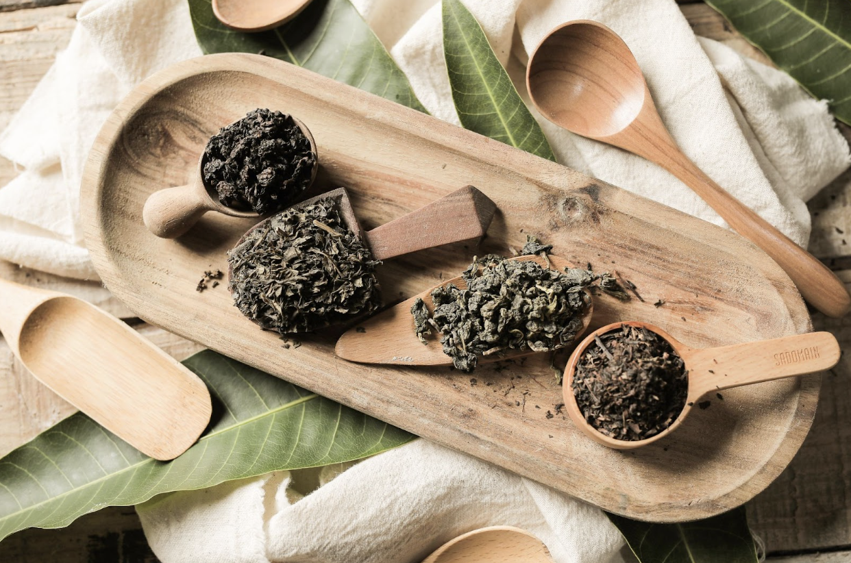 different types of tea