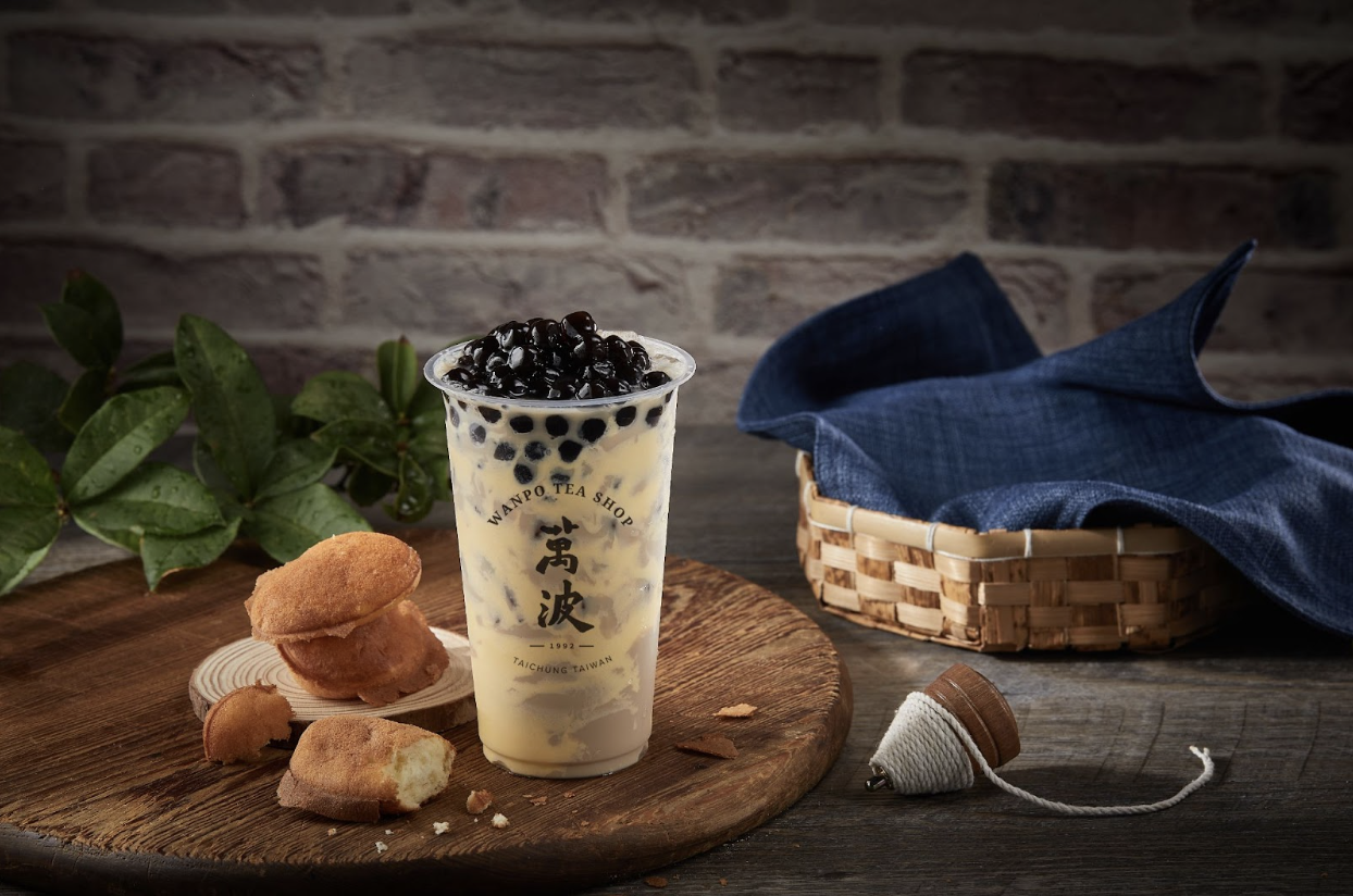 Custard Boba Milk Tea